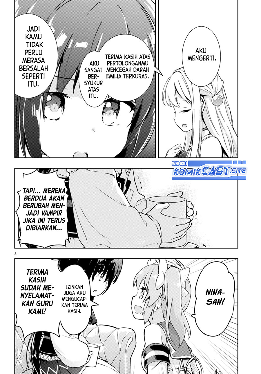 Kenshi wo Mezashite Nyuugaku shita no ni Mahou Tekisei 9999 nan desu kedo!? Chapter 50 Bahasa Indonesia